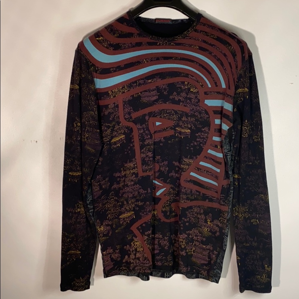 Custo Barcelona long sleeve Elvis tee shirt